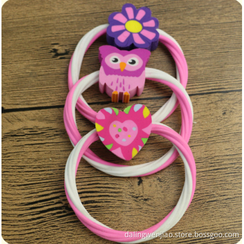 Runda armband reklam anpassad suddgummi